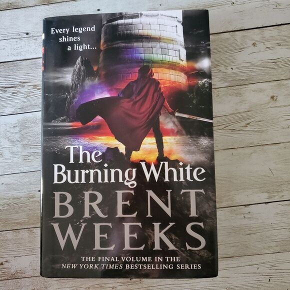 NEW The Burning White Lightbringer 5 by Brent Weeks Hardcover Book Dust Jacket - Picture 2 of 3